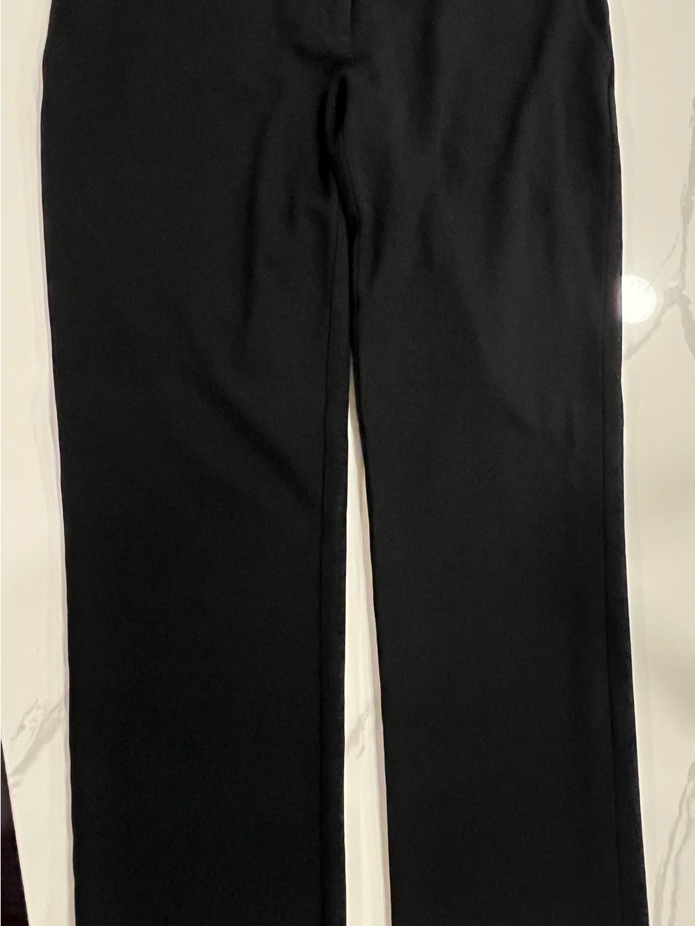 Vince Camuto Black Straight-Leg Dress Pants 6P